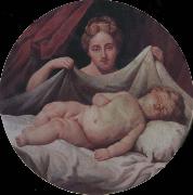 George Stubbs Mother and Child oil painting artist